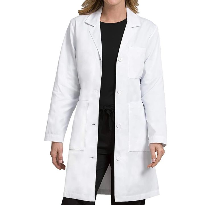 Wrinkle Free Lab Coat  Overall For Female Doctor and Medical Student | Healthcare Professionals .