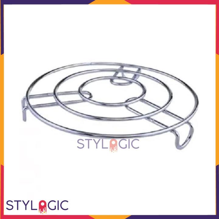 Pan Stand Stainless Steel Round Heat Resistant Hot Pot And Pan Stand
