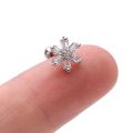 Crystal Bar Barbell Ear Cartilage Tragus Helix Stud Piercing Earring. 