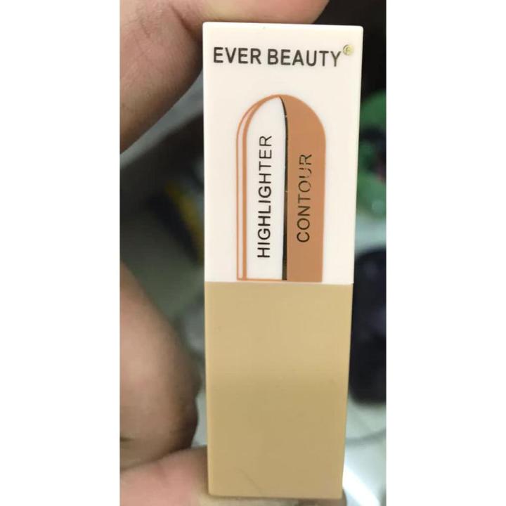 EVER BEAUTY NATURAL AND LONGLASTING 2 IN 1 CONTOUR STICK Concealer