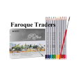 MARCO Raffine Water Color Pencil 12 Pieces (Tin Box). 