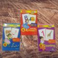 Urdu Alphabets & Capital ALphabet ABC & Counting 123 Learning Flash Cards Small Size For Kids. 