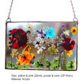 Hanging Flower Wall Mounted Frame Chain Artificial Flower Ornament. 
