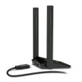 TP-Link Wi-Fi Adapter Archer T4U Plus AC1300 Dual Band High-Gain Wireless USB Adapter - 18 Months Brand Warranty. 