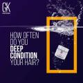 GK HAIR Global Keratin Moisturizing Shampoo & Conditioner 1000ml With Deep Conditioner 200g. 