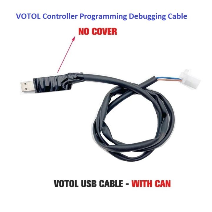 VOTOL Controller Programming Debugging Cable for Adjusting Parameters