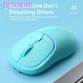 Amamia Optical Mouse Type-C Charging 2.4G Wireless Bluetooth-compatible Mice with USB Receiver. 