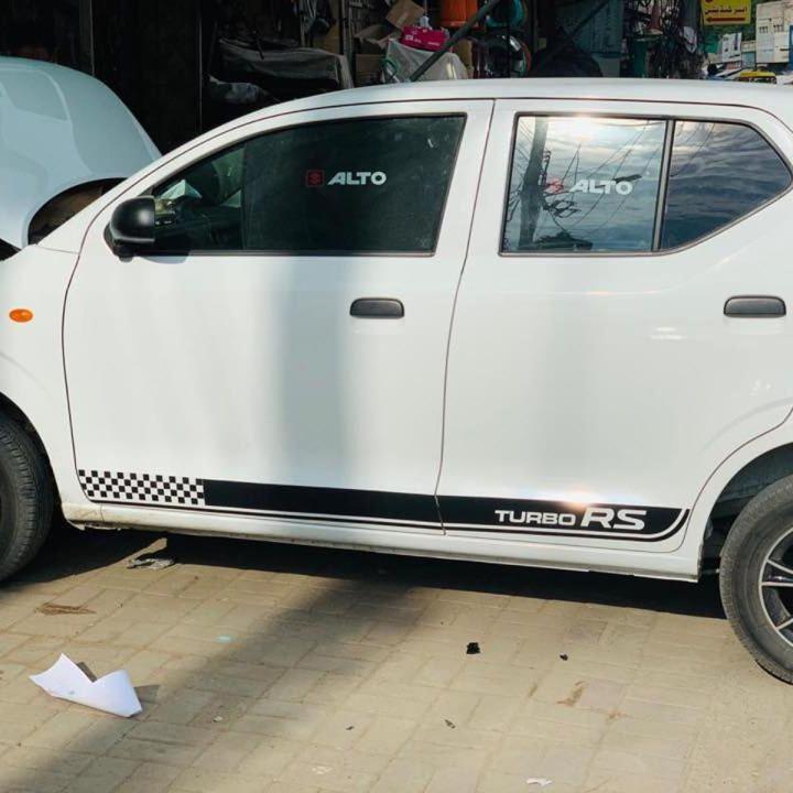 2PCS Turbo RS Side Skirt Stripes Car Styling Door Decor Stickers Auto2PCS Turbo RS Side Skirt Stripes Car Styling Door Decor Stickers Auto.