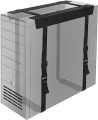 CPU Holder Desktop Computer Mount PC Holder Computer Case Carrier Steel Adjustable Straps Computer Tower Mount Bracket. 