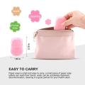 10/6 Packs Portable Disposable Travel Hiking Washing Hand Bath Toiletry Paper Soap Sheets(Random Color). 