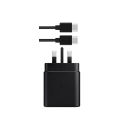 Samsung 45W PD USB-C Port Power Adapter 3 Pin (5A/1.8M) With C2C Cable. 
