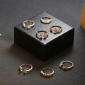 Exquisite Crystal Flower Rings - Intricate Design, Bohemian Style, Ideal Finger Jewelry for Women.. 