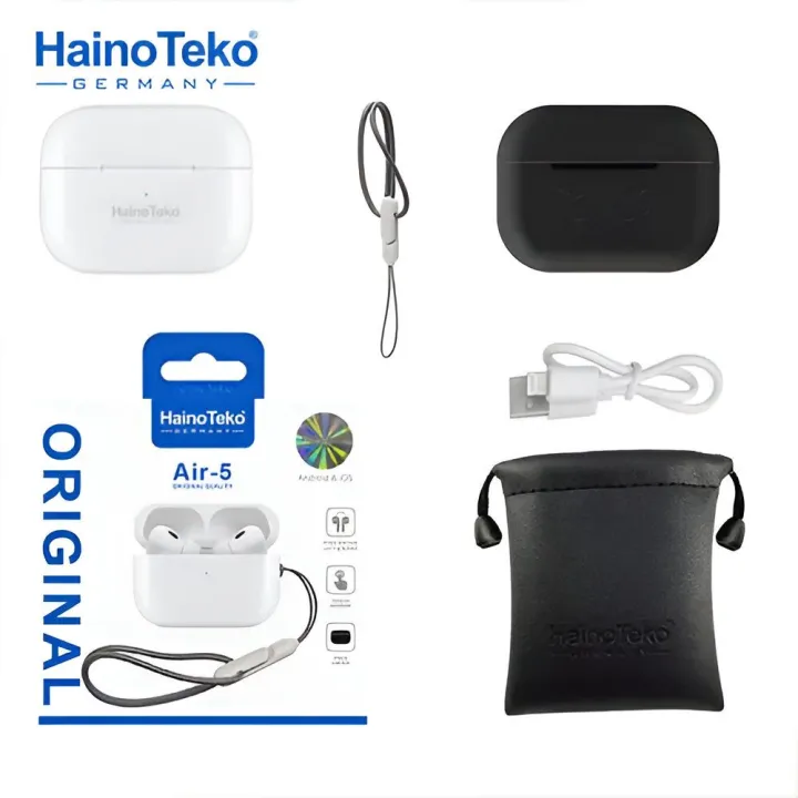 Original%20Germany%20AirPods%20HainoTeko%20Air5%20Pro%20with%20Accessories%20and%20Silicone%20Case%20-%20Image%202