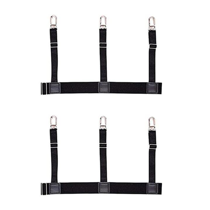 Likovie Elastic Band Shirt Stays Adjustable Shirt Garters for Wrinkle-free Look Easy to Use Hidden Shirt Retainers for Men Women Skin-friendly Elastic Bands Prevents Shirt Wrinkles Buyers' Choice Shirt