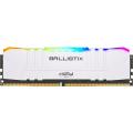 Crucial Ballistix RGB 16GB DDR4-3200 Desktop Gaming Memory (White). 