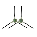 8Piece Side Brushes Replacement Accessories for Moosoo MT501 MT710 MT720 Sweeper Robot Accessories. 
