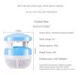Electronic Indoor Bug Zapper, Portable Noise Reduction Fly Trap Killer Non-toxic USB Powered Mosquito Killer Insect Killer with Built In Fan Mosquito Catcher Trap. 