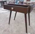 Bed Side Table With Single Drawer ( Brown ). 