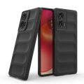 Lereach For Motorola Edge 50 Fusion Mobile Cover Liquid Silicone Skin-Friendy Concave-Panel Back Cover. 