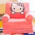 Baby 3 Layer Padded Sofa Support Seat for Infant Bear - Elephant - Frog - Hello Kitty - Mickey Minnie Mouse - Penguin - Spiderman - Panda - Frog Animal Charater Plush Toy Learn to Sit Practice Chair for Toddlers Healthcare Booster Seat Children Washable. 