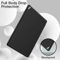 For CASE i|Pad Pro 12.9 Inch (2015/2017 Model, 1st/2nd Gen) with Pencil Holder, Slim Tablet Cover with Soft TPU Back. 