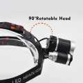 Powerful Waterproof Emergency Lights 3x Cree T6 USb Zoom Head Lamp Faros COB led Headlamp. 