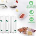 Vacuum Sealer Bags Rolls 3 Pack for Food Saver, Heavy Duty Vacuum Storage Bags for Sous Vide Cooking, Freezer. 