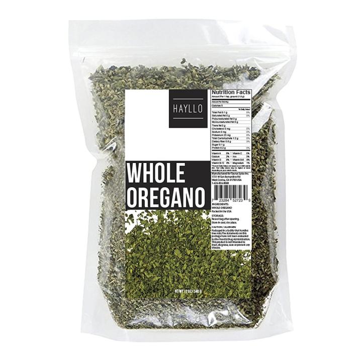 Whole Dried and Cut Mediterranean Oregano Leaves 56 gm / 2oz