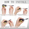 Golf Club Brush Wire Brush Cleaning Tool for Iron and Wood,2Pcs. 