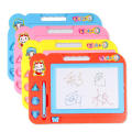 Magic Slate Drawing and Writing Board for Kids Children's Color Magnetic Magic Slate Drawing Board Cartoon Color Writing Board with 3 shapes Stamp Baby educational children's toys writing print drawing board magnetic board Best Gift For Kids. 