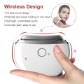 EMS Gua sha Scraper with Red/Blue/Purple Light Therapy Skincare 42℃ Hot Compress Microcurrent Machine for Face Lifting. 