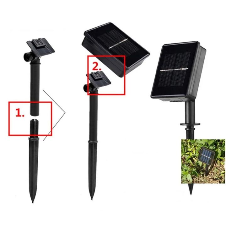 Bubble Fun Water Droplet Style Solar LED String Lamp Colorful Waterproof Outdoor Fairy Light Fashion LED Droplet Bulb Lights Party