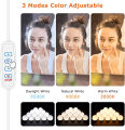 Price Tag - Vanity Lights for Mirror Dimmable Mirror Lights Stick On, 3 Colors Makeup Light, Makeup Mirror Lights, Vanity Lighting Fixtures, USB Powered Vanity Lights for Mirror,  3 Colors Hollywood Style LED Makeup Mirror Lights. 