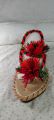 Traditional Balochi Sawas Infused Ladies Chappal - Handcrafted Heritage Sandals for Women, Free Size, Elegant Design. 