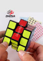 Rubik Magic Cube 3x3 Ultra Smooth Black Sticker Magic Cube Rubik’s Cube Puzzles Kid's Educational Toys Children’s educational toys for competitions are smooth and ever-changing GM-2083. 