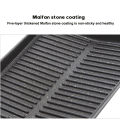 Conventional Portable Korean BBQ Grill Plate Maifan Stone Coating Barbecue Dish Non-stick Pan Plate For Outdoor Camping. 