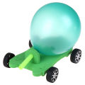 Children Science Educational Balloon Power Car Model Handmade Diy Toy. 