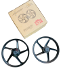 Motorcycle Honda cg125 self/ classic  Alloy rims ( Big hub / imported quality black Trs black polished wheel rims ). 