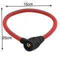 Cycle Safety Anti-Theft Steel Wire Lock Portable Security Lock With 2 Keys Cycle Lock. 