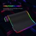 RGB Gaming Mouse Pad Gaming Mouse Mat for Gamer Waterproof Desktop Keyboard Mat with Lighting Mode for Office PC Computer Laptop - SIZE 900*400. 