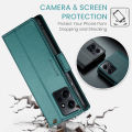 lthmy for Xiaomi Redmi Note 12 4G PU Leather Kickstand Wallet Magnetic Closure Flip Case Cover. 