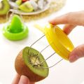 Kitchen Accessories Kiwi Cutter Peeler Slicer Detachable Kitchen Gadget Fruit Peeler Salad Cooking Tool Kiwi Grater Cutter Tool. 