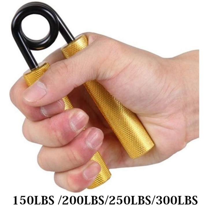 150-300lb  Gold Heavy Hand Grip Sponge Hand Expander Professional Fitness Muscle Trainer Finger Gripper Strength Heavy Grip Deenovo Mart