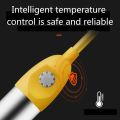 2500W 1.5 Meters Line Stainless Steel Immersion Heater Heating Rod Automatic Power-Off Water Boiler Tool. 