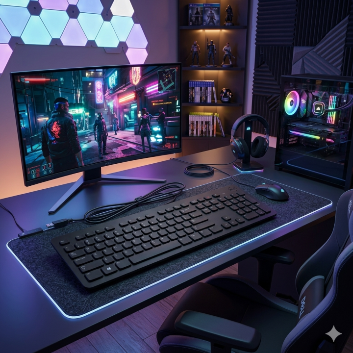 Wired%20Keyboard%20USB%20%7C%20Gaming%20Keyboard%20%7C%20Mechanical%20Feel%20Keyboard%20%7C%20RGB%20Backlit%20Keyboard%20%7C%20Silent%20Typing%20Keyboard%20for%20PC%20Laptop%20%7C%20Full%20Size%20Ergonomic%20Keyboard%20-%20Image%202