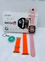 watch X series 10 Smart Watch for men And Women Bluetooth calling Full Touch Screen Digital smart Watch With 2 Straps. 