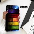 Samsung A20 Cover Case - Soft Cover - Art Style. 