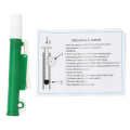 Pipette Filler Pump for Disposable Plastic and Glass Pipettes 10 ml Green. 