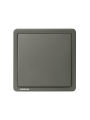 Siemens switch socket panel to classic smoke gold gray household 86 type dislocation inclined five-hole with switch double control. 