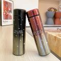 LED Temperature Display Bottle, Stainless Steel Temperature Water Bottle or Thermos, Smart Vacuum Insulated Water Bottle, Temperature water bottle, Cute Star Printed Water Bottle. 